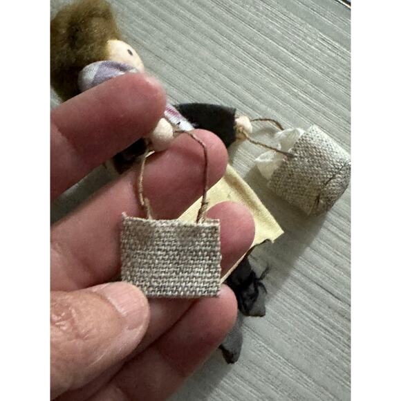 Beautiful Vintage Lizzie High doll shopping tote 1980s women - Picture 5 of 9